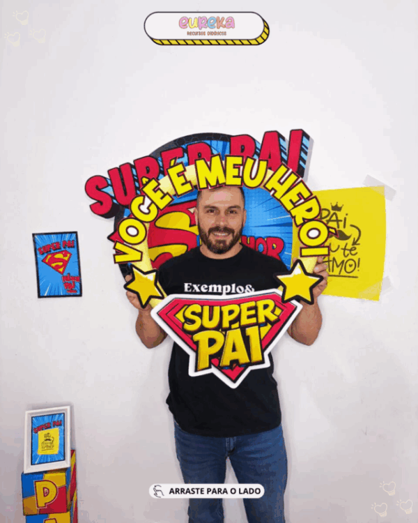 PAINEL DECORATIVO SUPER PAI - Imagem 5