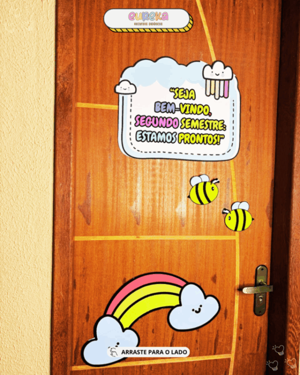 PAINEL PORTA VOLTA ÀS AULAS BOBBIE GOODS - Imagem 5