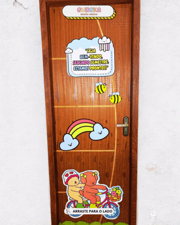 PAINEL PORTA VOLTA ÀS AULAS BOBBIE GOODS - Imagem 6
