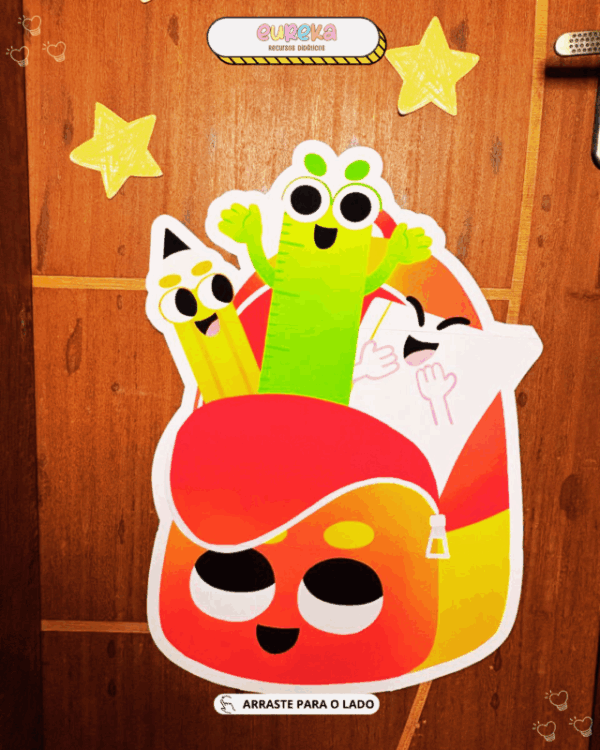 PAINEL PORTA TEMA MOCHILA - Imagem 6