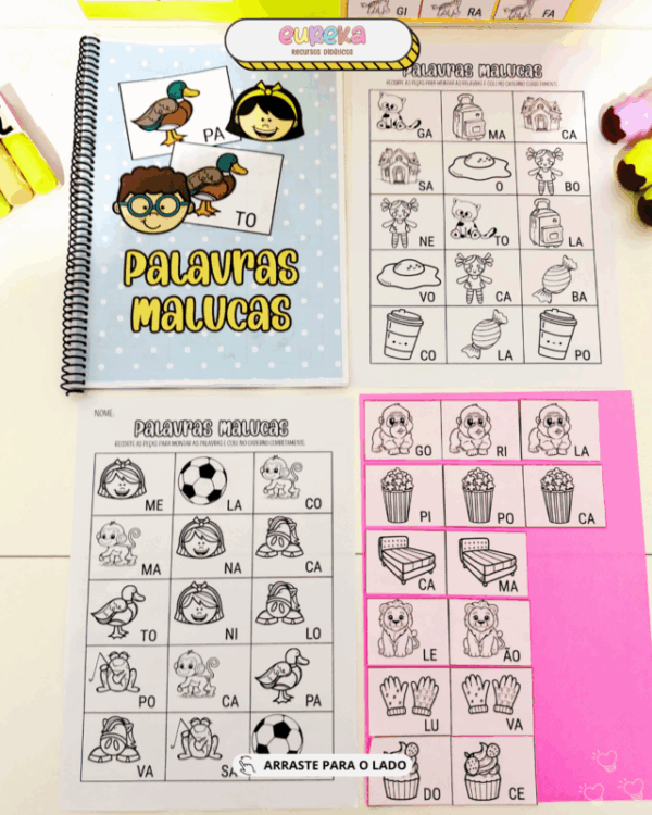 Apostila Palavras Malucas - Sílabas Simples - Imagem 6