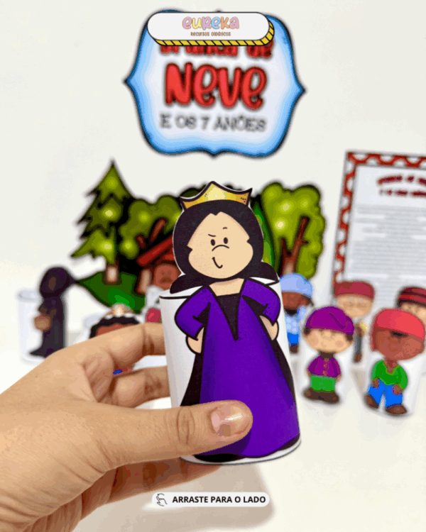 PERSONAGENS 3D BRANCA DE NEVE - Imagem 6