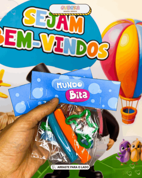 KIT PAINEL VOLTA àS AULAS MUNDO BITA - Imagem 6