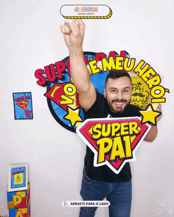 PAINEL DECORATIVO SUPER PAI - Imagem 8