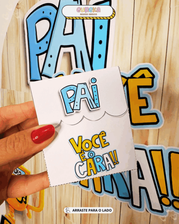PAINEL DECORATIVO MEU PAI É O CARA - Imagem 9