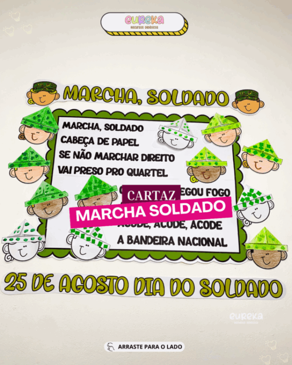CARTAZ MARCHA SOLDADO