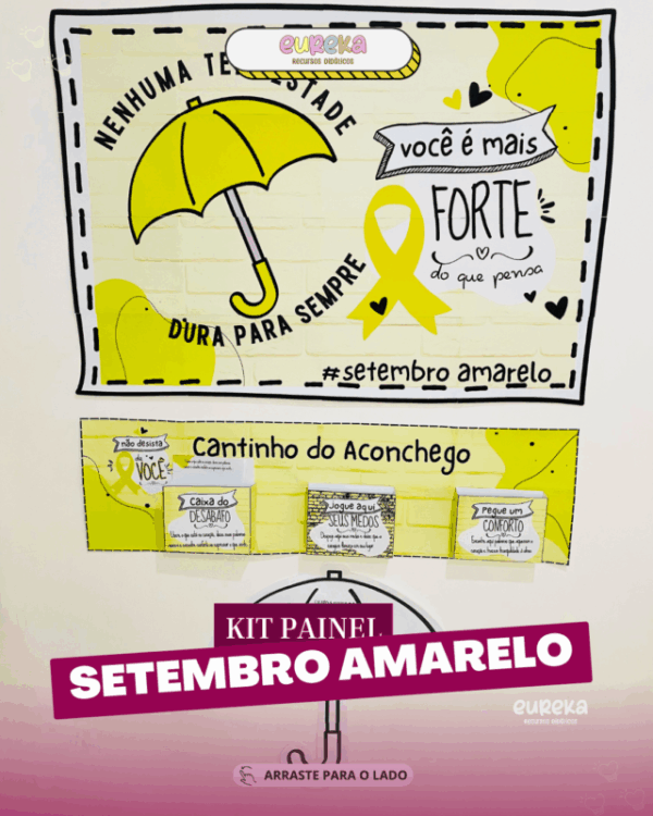 Kit Painel Setembro Amarelo