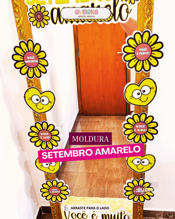 MOLDURA SETEMBRO AMARELO