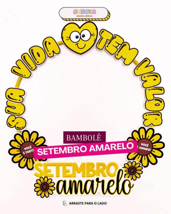 BAMBOLÊ SETEMBRO AMARELO
