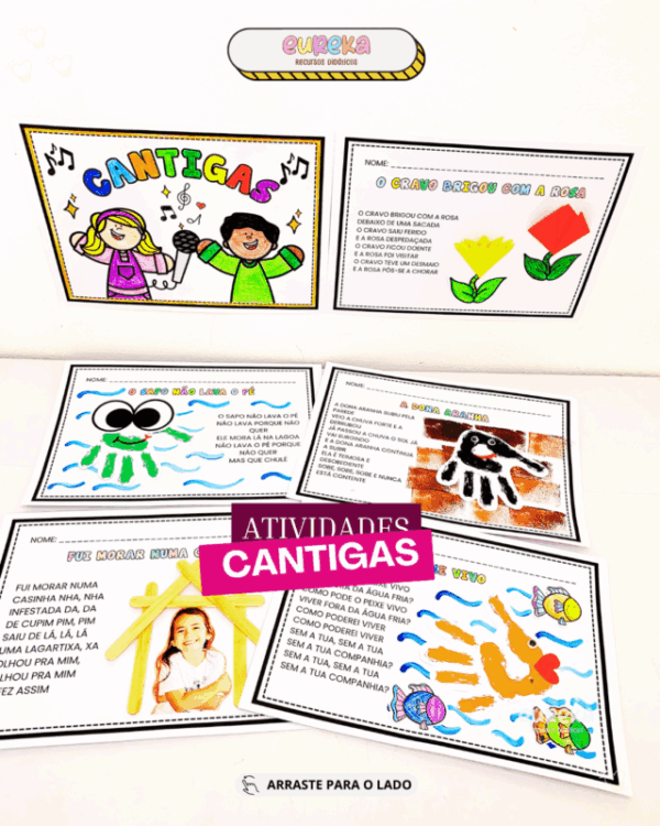 ATIVIDADES CANTIGAS