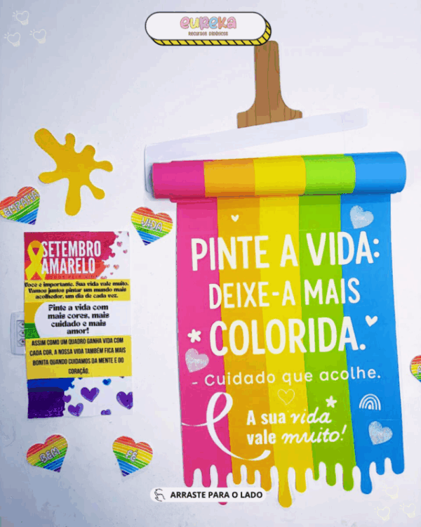 Painel Setembro Amarelo “Pinte a Vida: Deixe-a mais Colorida” - Imagem 7