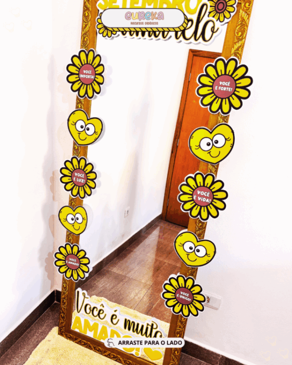 MOLDURA SETEMBRO AMARELO - Imagem 2