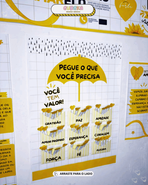 KIT PAINEL SETEMBRO AMARELO - PEGUE O QUE VOCÊ PRECISA - Imagem 6