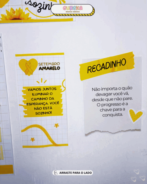 KIT PAINEL SETEMBRO AMARELO - PEGUE O QUE VOCÊ PRECISA - Imagem 7