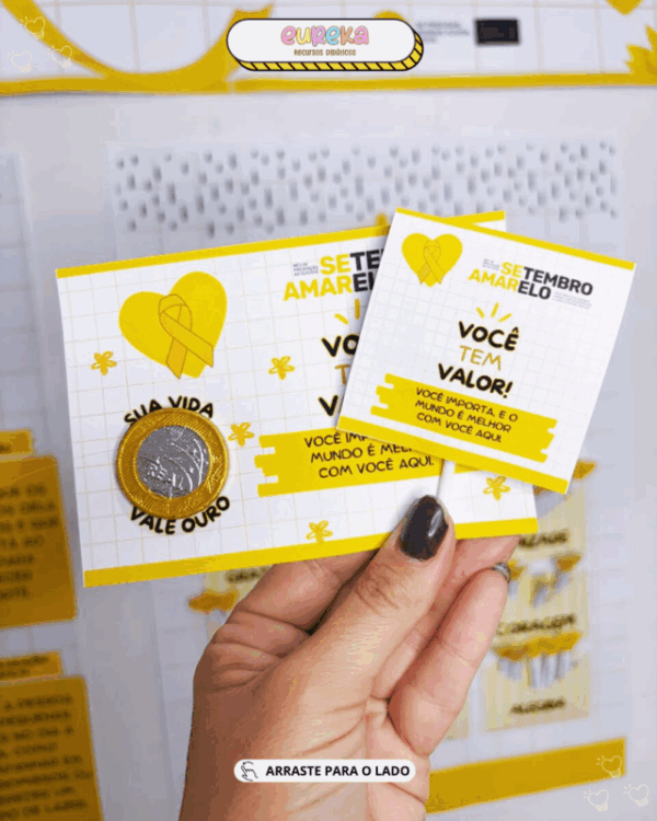 KIT PAINEL SETEMBRO AMARELO - PEGUE O QUE VOCÊ PRECISA - Imagem 8