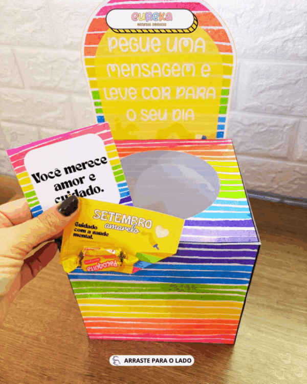 Painel Setembro Amarelo “Pinte a Vida: Deixe-a mais Colorida” - Imagem 10