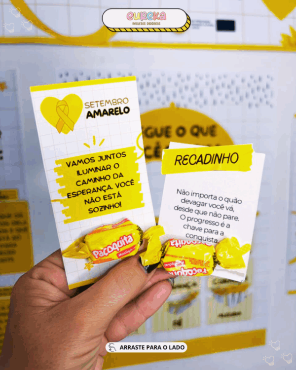 KIT PAINEL SETEMBRO AMARELO - PEGUE O QUE VOCÊ PRECISA - Imagem 10
