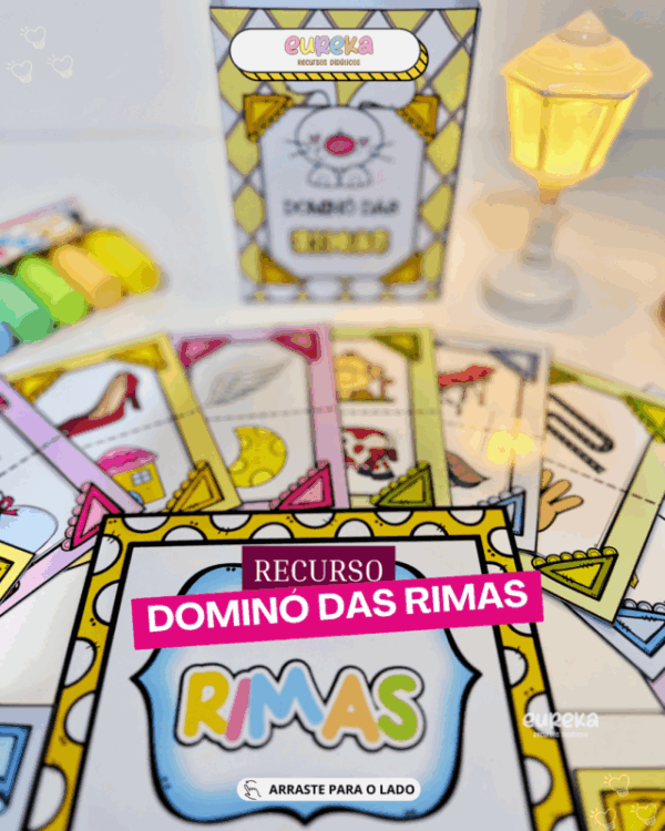 Dominó das Rimas – Aprendizado lúdico para a alfabetização