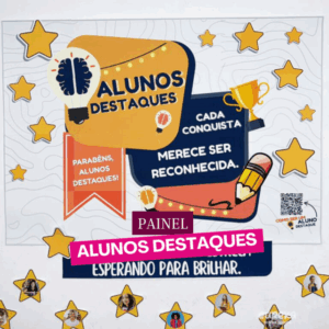 Painel Alunos Destaques – Reconhecimento que motiva e inspira!