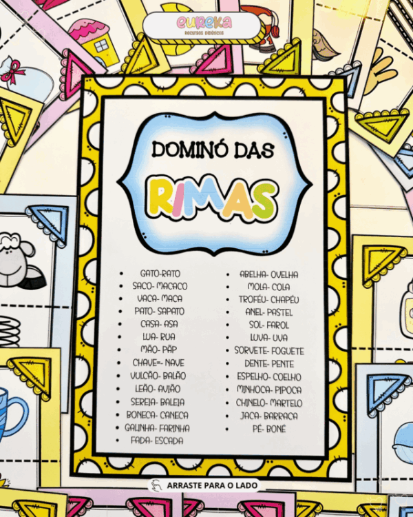 Dominó das Rimas – Aprendizado lúdico para a alfabetização - Imagem 3