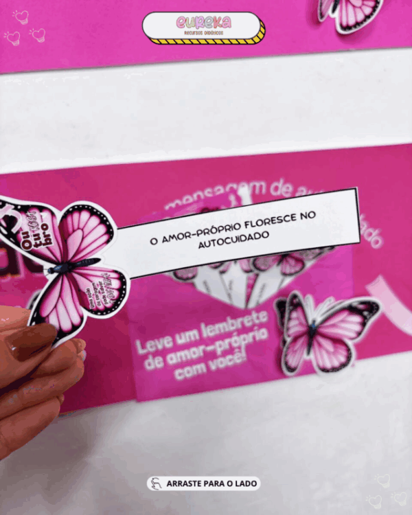 Painel Outubro Rosa – Tema Borboleta - Imagem 6