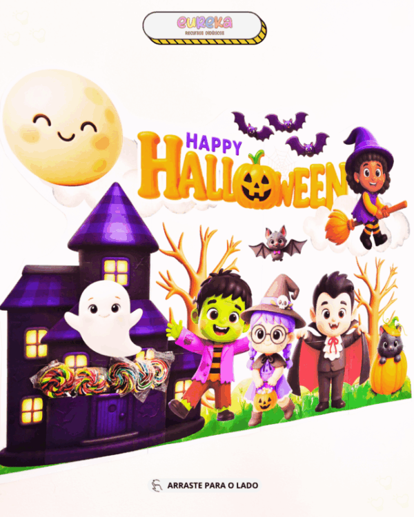 Painel Interativo de Halloween – Pura doçura e diversão na sua sala! - Imagem 2