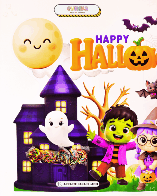 Painel Interativo de Halloween – Pura doçura e diversão na sua sala! - Imagem 6