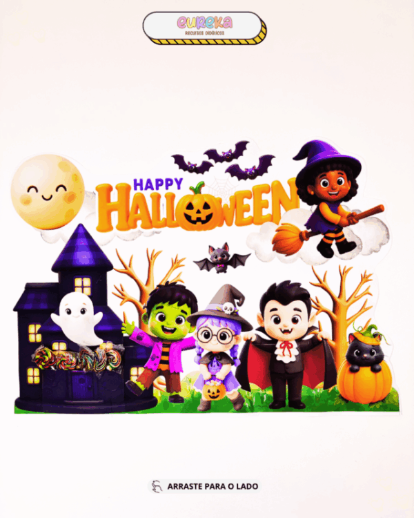 Painel Interativo de Halloween – Pura doçura e diversão na sua sala! - Imagem 7