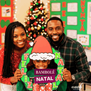 Moldura de Foto Natalina - Bambole