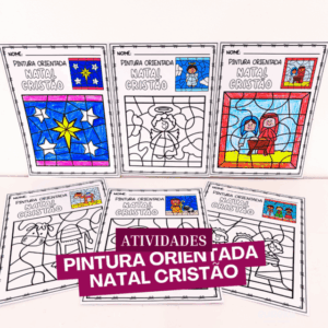 Atividade Natal Cristão – Pintura Orientada