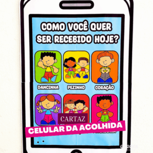 CARTAZ CELULAR DA ACOLHIDA
