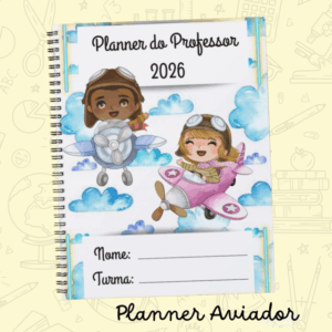 PLANNER PROFESSOR 2026 - AVIADOR