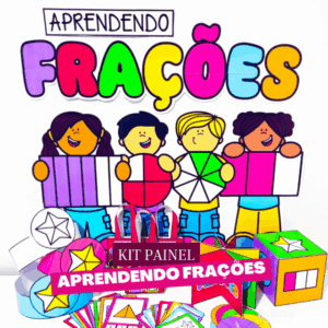 KIT PAINEL APRENDENDO FRAÇÕES