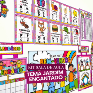 Kit SALA DE AULA – Jardim Encantado