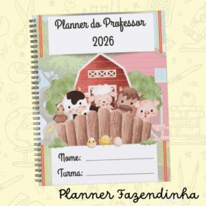 PLANNER PROFESSOR 2026 - FAZENDINHA
