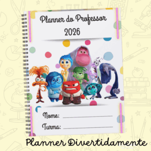 PLANNER PROFESSOR 2026 - DIVERTIDAMENTE