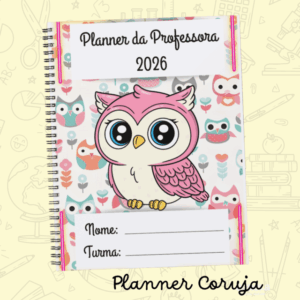 PLANNER PROFESSOR 2026 - CORUJA