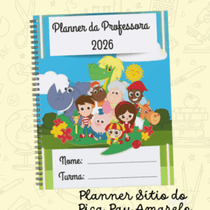 PLANNER PROFESSOR 2026 - SITIO DO PICA PAU AMARELO