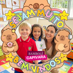 Bambolê Volta às Aulas – Tema Capivara