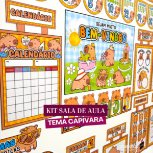 Kit de Ornamentação – Capivara