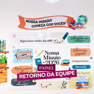 PAINEL RETORNO DA EQUIPE - NOSSAS MISSÕES EM 2026