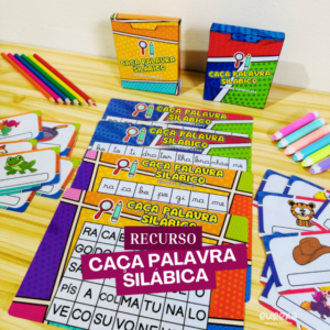 Caça-Palavra Silábico – Aprender Brincando com Intenção