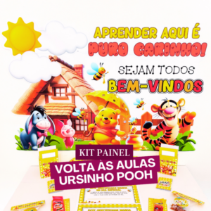 Kit Volta às Aulas – Ursinho Pooh