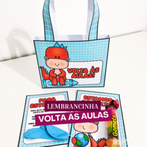 Lembrancinhas de Volta às Aulas – Tema Dino