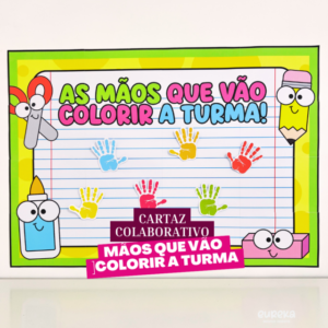 Cartaz Colaborativo Volta às Aulas 2026