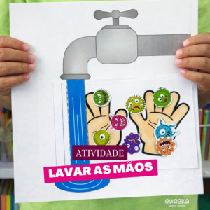 ATIVIDADE LAVAR AS MÃOS