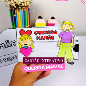 Cartão Interativo Dia das Mães