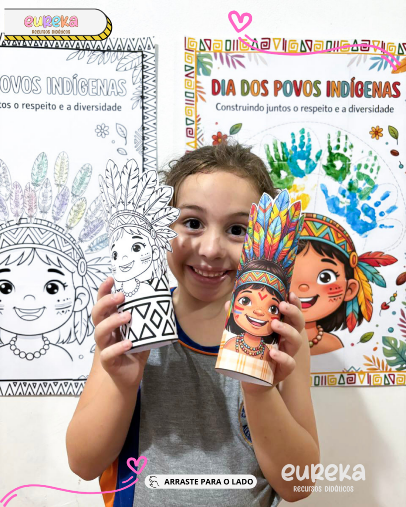 CARTAZ COLETIVO DIA DOS POVOS INDÍGENAS - Eureka Recursos Didáticos