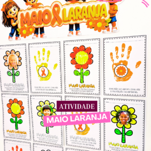 Painel de Atividades Maio Laranja