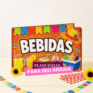 Plaquinhas para o Seu Arraiá